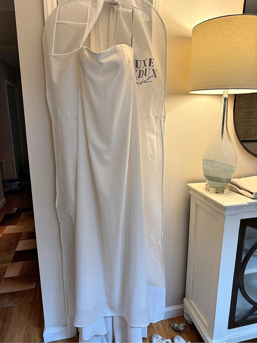 Jenny Yoo Celeste Wedding Gown White Size 10 - Picture 5 of 13
